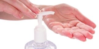 hand sanitizer