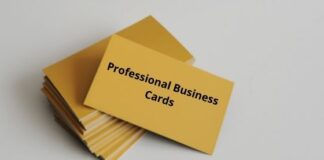 Professional Business Cards