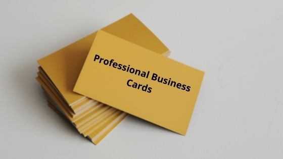 Professional Business Cards