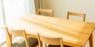walnut dining table