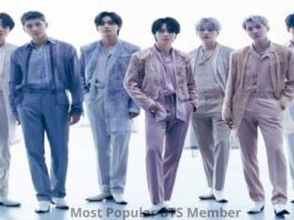 Most Popular BTS Member