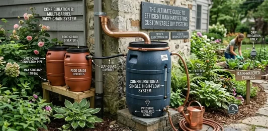 The Ultimate Guide to Building Your Own DIY Rain Barrel System Building Your Own DIY Rain Barrel System